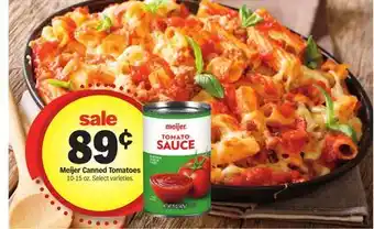 Meijer Meijer Canned Tomatoes offer