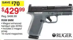 Dunham's Sports RUGER RXM 9MM offer