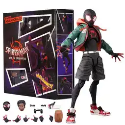 Walmart Playsets Spider Boy Action Figure Toy with Articulated Joints, 6-Inch, Red and Black offer