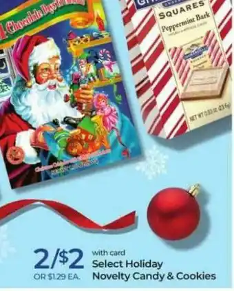 Rite Aid Select Holiday Novelty Candy & Cookies offer