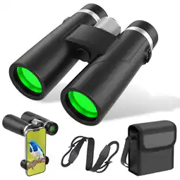 Walmart BEBANG 10x42 Binoculars for Adults, High Powered Binoculars for Bird Watching Travel offer