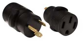 Walmart Valterra A10-3050A Mighty Cord Adapter Plug - 30AM to 50AF, Black (Bulk) offer