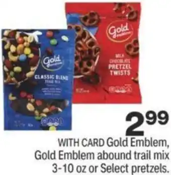 CVS Gold Emblem, Gold Emblem Abound Trail Mix 3-10 oz offer