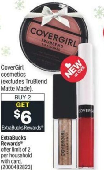 CVS CoverGirl Cosmetics offer