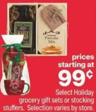 CVS Holiday Grocery Gift Sets Or Stocking Stuffers offer