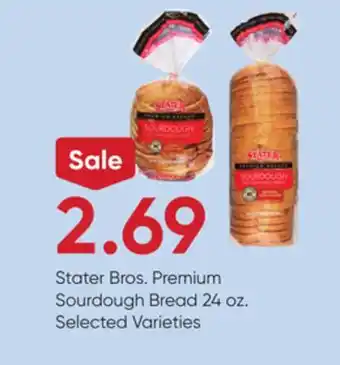 Stater Bros Stater Bros. Premium Sourdough Bread offer