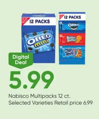 Stater Bros Nabisco Multipacks offer