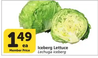 Albertsons Iceberg Lettuce offer