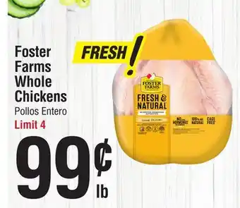 Smart & Final Foster Farms Whole Chickens offer