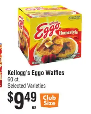 Smart & Final Kellogg's Eggo Waffles offer