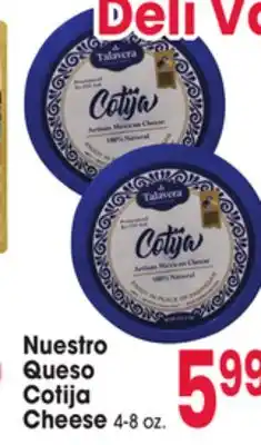 Jewel-Osco Nuestro Queso Cotija Cheese offer