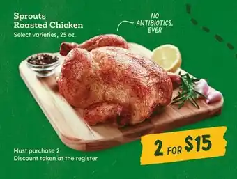 Sprouts Farmers Market Sprouts Roasted Chicken offer