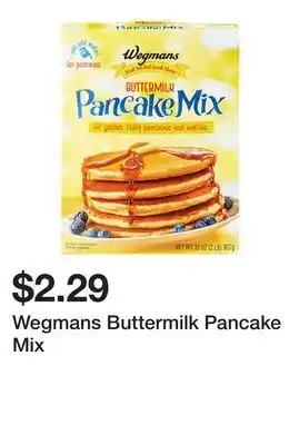 Wegmans Wegmans Buttermilk Pancake Mix offer