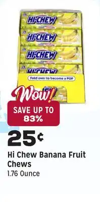 Grocery Outlet Banana Fruit Chews offer