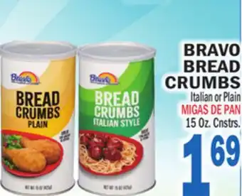 Bravo Supermarkets BRAVO BREAD CRUMBS offer