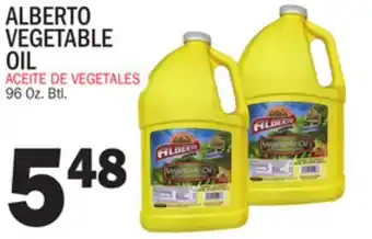 Bravo Supermarkets ALBERTO VEGETABLE OIL offer