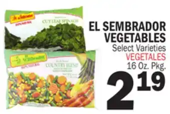 Bravo Supermarkets EL SEMBRADOR VEGETABLES offer