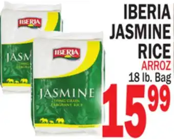 Bravo Supermarkets IBERIA JASMINE RICE offer