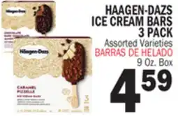 Bravo Supermarkets HAAGEN-DAZS ICE CREAM BARS 3 PACK offer