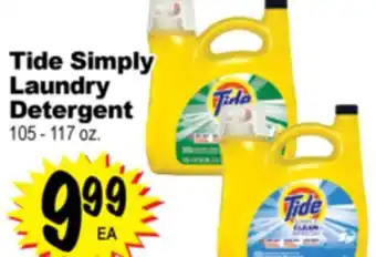 Superior Grocers Tide Simply Laundry Detergent offer