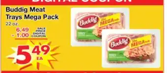 Superior Grocers Buddig Meat Trays Mega Pack offer