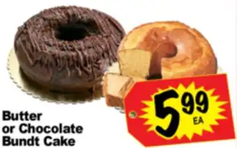 Superior Grocers Butter or Chocolate Bundt Cake offer