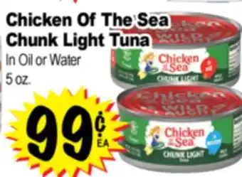 Superior Grocers Chicken Of The Sea Chunk Light Tuna offer