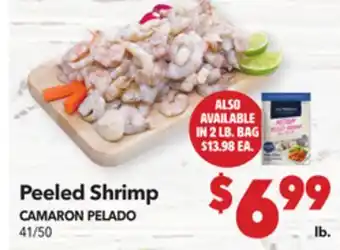 Vallarta Supermarkets Peeled Shrimp / CAMARON PELADO offer