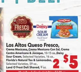 Vallarta Supermarkets Los Altos Queso Fresco offer