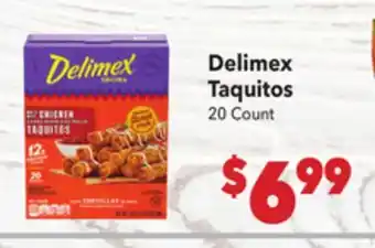 Vallarta Supermarkets Delimex Taquitos offer