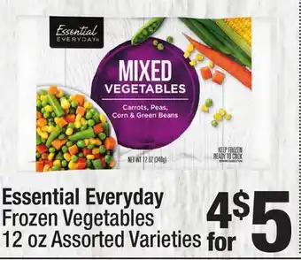 Super King Markets Essential Everyday Frozen Vegetables offer