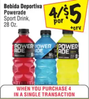 El Super Sport Drink offer