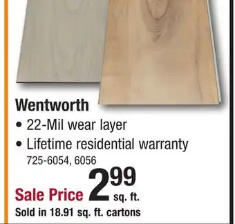 Menards Shaw Wentworth Driftwood Walnut 7.09 x 48.03 Floating Luxury Vinyl Plank Flooring (18.91 sq.ft/ctn) offer