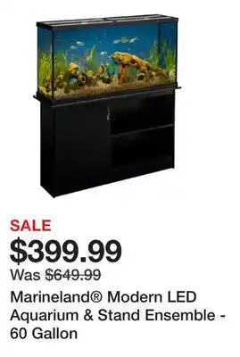 Petsmart Marineland Modern LED Aquarium & Stand Ensemble - 60 Gallon offer