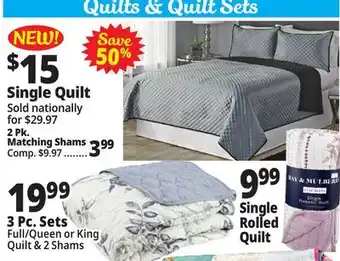 Ocean State Job Lot Quilts offer