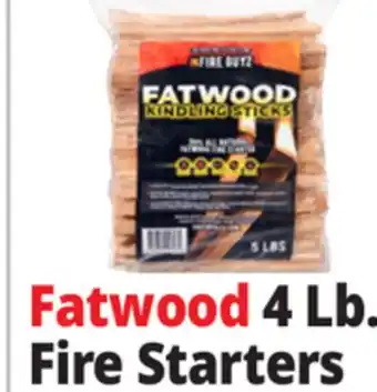 Ocean State Job Lot Fatwood Firestarter offer