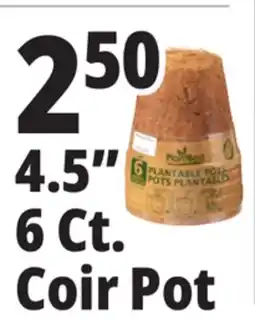 Ocean State Job Lot PlantBest Plantable 3.25 Coconut Coir Pots 8 Count offer