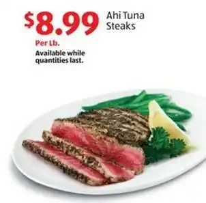 Aldi Ahi Tuna Steaks offer