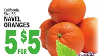 C Town NAVEL ORANGES offer