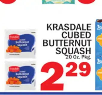 C Town KRASDALE CUBED BUTTERNUT SQUASH offer