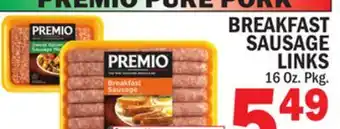 C Town PREMIO BREAKFAST SAUSAGE LINKS offer
