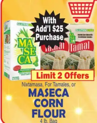 Bravo Supermarkets MASECA CORN FLOUR offer