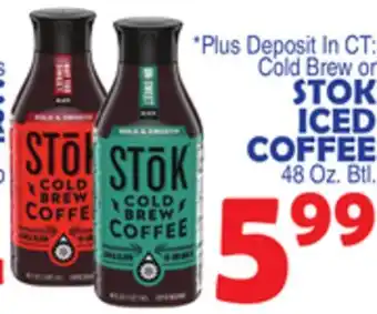 Bravo Supermarkets STOK ICED COFFEE offer