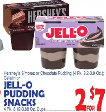 Bravo Supermarkets JELL-O PUDDING SNACKS offer