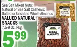 Bravo Supermarkets VALUED NATURAL SNACKS offer