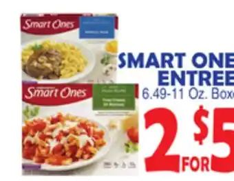 Bravo Supermarkets SMART ONES ENTREES offer