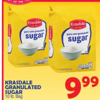 Bravo Supermarkets KRASDALE GRANULATED SUGAR offer