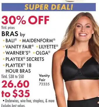 Boscov's BRAS offer