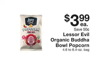 Fairway Store Market Lessor Evil Organic Buddha Bowl Popcorn offer