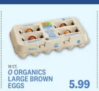 Kings Food Markets O ORGANICS LARGE BROWN EGGS offer